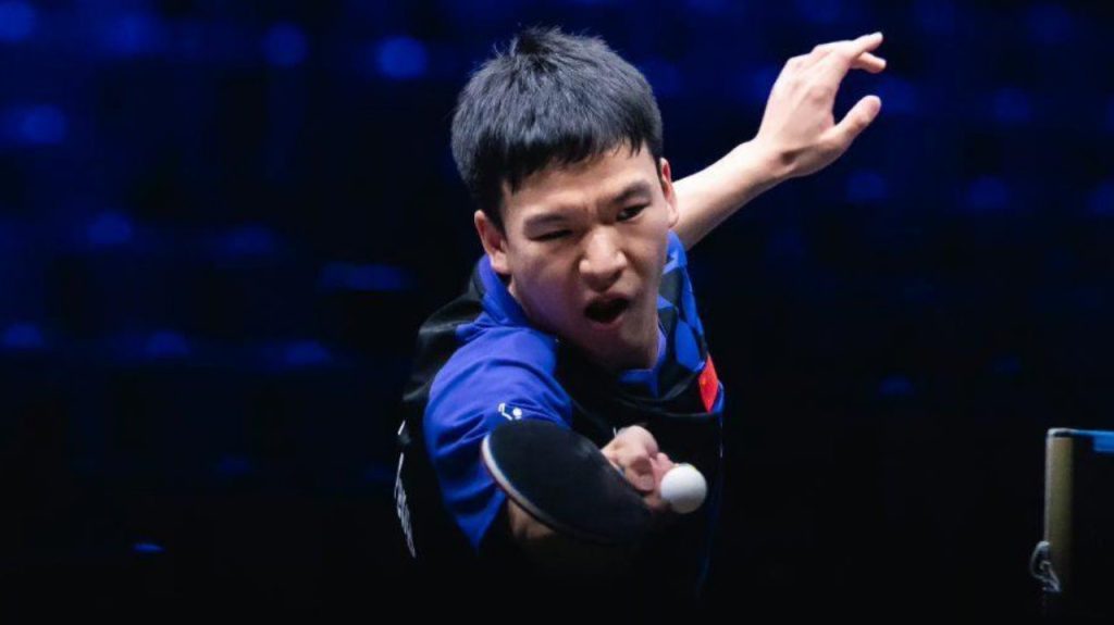乒乓球亚锦赛:向鹏3-0战胜阿联酋选手
